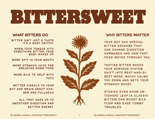 Bitter is Better: Herbal Wisdom for Digestion & Gut Health